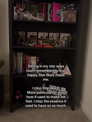 A post by @mariya_skywalker on TikTok caption: Most of the new stuff has just made me sad man :( I might start a rewatch soon once I have the time because the older stuff will still hit the same and I miss it sm #starwars #starwarsfan #fyp 