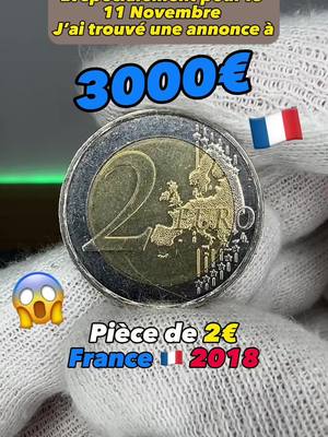 A post by @pieces.mania on TikTok caption: 🇪🇺 Certaines personnes proposent cette pièce de 2€ pour … 💶 #euro #piece #collection #monnaie #rare #coin #france🇫🇷 