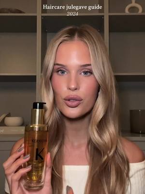 A post by @victoriagarber on TikTok caption: Annonce I Den ultimative haircare julegave guide!🤍 #haircare #julegaveguide #kerastase @Kérastase 