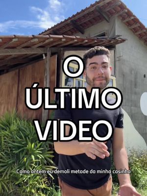 A post by @ramonvitor on TikTok caption: O último vídeo 🥲🏠