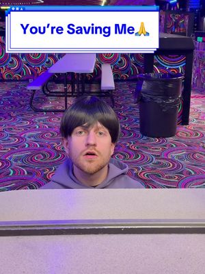 A post by @dawsonish on TikTok caption: Ill work on swearing, I swear🤪 #rollerrink #rollerskating #kids #save #comedy