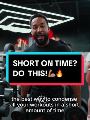 A post by @benpruitt_fit on TikTok caption: If you’re short on time then you need to be efficient. Simply choose exercises that work opposing muscle groups and push yourself on every set. NO MORE EXCUSES!  You can literally do a full workout in  half an hour and you’ll be walking out feeling accomplished Fit x @youngla | code PUMP If your goal is to get the most out of your training so you can build the ultimate physique, then my JACKED and JUICY METHOD EBOOK is perfect for you! (l!nk in profile) #workouttips