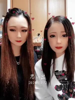 A post by @richan._.0701 on TikTok caption: 3年前だって@Lena🧡 #思い出 