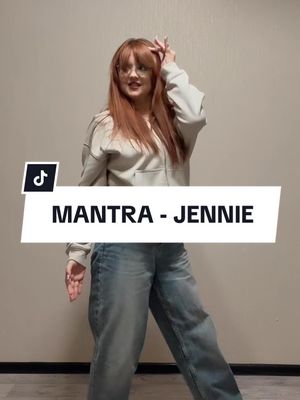 A post by @lalisaxhaewon on TikTok caption: Mantra - Jennie #kpop #jennie #blackpink #blink #dance 