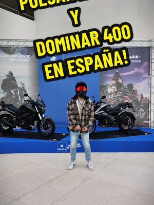 A post by @doctorpov on TikTok caption: Llegan a España las míticas Pulsar NS 125 y Dominar 400 de @bajajespanaoficial! Esta marca es muy reconocida en todo el mundo y por fin llega a Europa con estos dos modelos! Qué os parecen? 🤔@Bajaj España  ___________________________________________________________________________ #motovlog #moto #motos #bajaj #bajajdominar #bajajpulsar #125 #A2 #drpov #españa #español #opinion #motero #viral #parati #125cc #trail #touring #bike #bikes #motorcycle #bajajespaña 