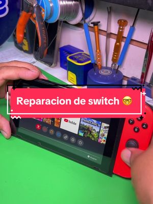 A post by @neogame.pe on TikTok caption: #serviciotecnico #reparacion #videojuegos #viraltiktok #nintendoswitch #switch #joycons #nintendo #gamers #consolas #gamingvideos 