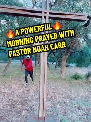 A post by @pastor.noah on TikTok caption: A powerful morning prayer with pastor noah carr #pastornoahcarr 