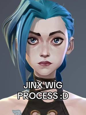 A post by @carlx_x on TikTok caption: Resutados al final del video :D #arcane #jinx #cosplay #leagueoflegends 