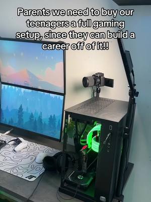 A post by @atlantispcs on TikTok caption: Hopefully this helps yall to get a pc setup lol #techtok #setup #tech #meme #gaming 