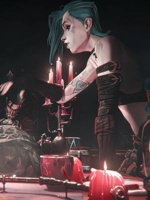 A post by @kubsxyz on TikTok caption: I'm not that crazy [proud] #jinx #arcane #jinxarcane #jinxedit #leagueoflegends #arcaneedit #kubsxyz #edit #fyp #originalcontent 