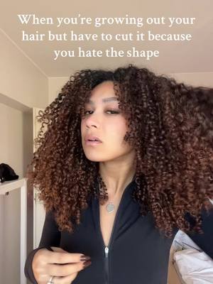 A post by @brianna.oats on TikTok caption: 🥲  #fyp #naturalhair #curlyhair #curlyhaircut #hairtutorial #curlyhairstyles #hairgrowth 