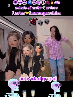 A post by @rivera1452 on TikTok caption: @Ana mendez❤🇬🇹👽👽 #duo #actividagrupal #🌴🍇🕊️team503purauvamami🕊️🍇🌴🇸🇻 #🌴🍇🕊️sinmiedoaléxito🕊️🍇🌴 #amorypaz 