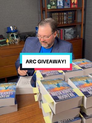 A post by @authorbrandonsanderson on TikTok caption: Be among the first to read Wind and Truth! Win an ARC (Advanced Reader Copy) by following me @authorbrandonsanderson and @Tor Publishing Group then tell us why you’re hyped for Wind and Truth in the comments.  Full info and rules in bio. 📚 #StormlightArchive #BrandonSanderson #WindandTruth #BookTok   