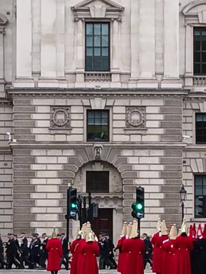 A post by @windsorcastlequeensguard on TikTok caption: #lestweforget 