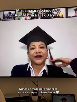 A post by @sofiaacastro14 on TikTok caption: Mi mayor inspiración, mi mamá :’)  #fyp #mama #maestria #motivacion #inspiracion #nuncaestarde #sueños #metas 