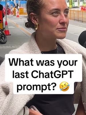 A post by @chatgpt on TikTok caption: Honest answers only. 😆 | @Adam Stewart | Marketing & Al Creator Takeover