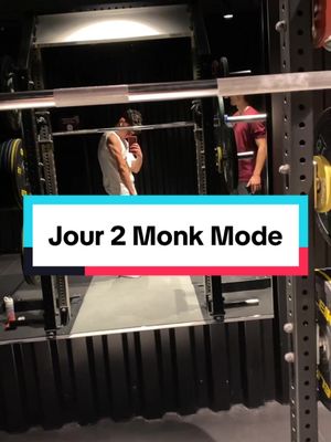 A post by @pierre_mla on TikTok caption: Jour 2/49, on avance tranquillement sur les objectifs #monkmode #fitness #musculation #medstudent #challenge #gym #capcut_edit #fyp 