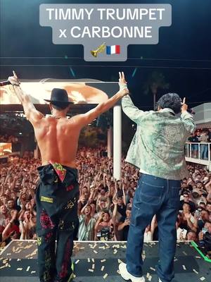 A post by @timmytrumpet on TikTok caption: Reworked Imagine and @Carbonne rolled in and blew the roof off the place 🤯 Merci les amis, je vous kiffe grave ! 🇫🇷 🙌