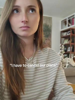 A post by @janinenissa on TikTok caption: I love making plans but as a homebody, canceled plans are the best 👌 #homebody #sahm 