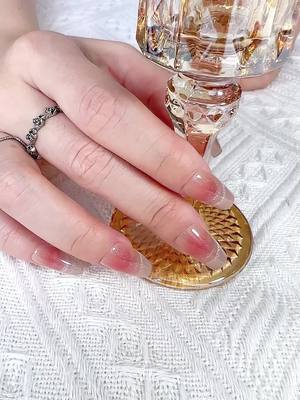 A post by @pressonnails_3 on TikTok caption: #press on nails #nailtutorial #nailart #gelnails #nails