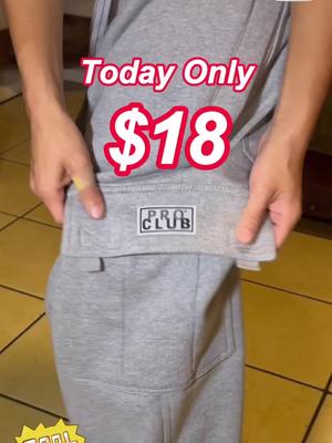 A post by @hiucbd on TikTok caption: #proclubcargosweatpants #cargosweatpants #proclubsweats #proclubcargopants #cargopants #sweatpants #tiktokshopblackfriday #tiktokshopcybermonday #tiktokshopholidayhaul #tiktokshopholidaydeals #blackfriday #cybermonday #holidayhaul #holidaydeals 