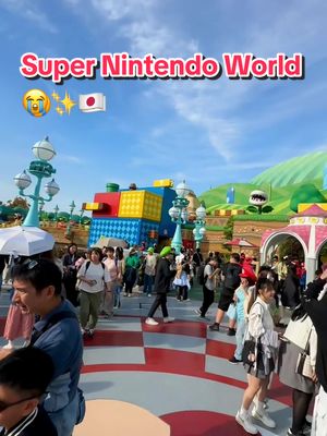 A post by @guichstory on TikTok caption: Super Nintendo World Japan.. C’ÉTAIT INCROYABLE 🤩✨🇯🇵 #supernintendoworld #supermario #japan 