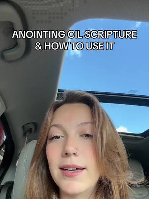 A post by @yourspiritualbigsis on TikTok caption: Let's get a little radical church, how about we? #anointingoil #howtouseanointingoil #anointing #spiritualwarfare #Jesus #christiantiktok #bible 