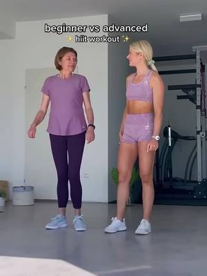 A post by @pixelstories2024 on TikTok caption: Beginner vs Advanced: Growing Annanas' Workout with Her Mom! 🔥 #motherdaughterworkout #fitnessgoals #workoutmotivation #fyp #fypツ #viralvideo#familyfitness #fitnessjourney #workoutchallenge #foryoupage #beginnerworkout #advancedworkout #fitnessfun #workoutbuddy #fitnessfamily