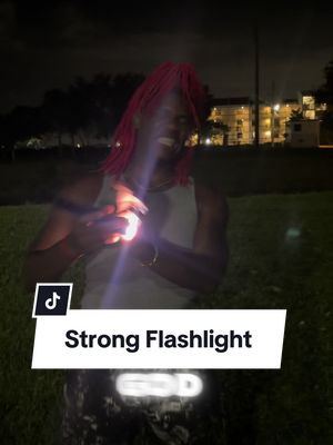 A post by @wh0kid9 on TikTok caption: You seen me touch a cloud rightt👀 #strongflashlight #bestflashlight #flashlight #cheapflashlight 