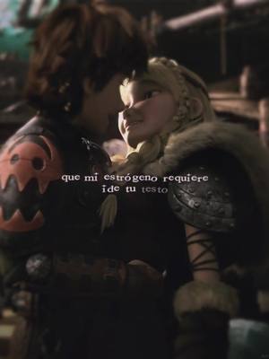 A post by @strangertedizz on TikTok caption: them>>> #httyd #hiccuphaddock #astridhofferson #howtotrainyourdragon #edit #fyp 