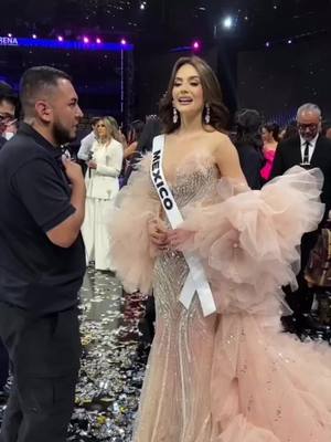 A post by @bendita.maria.bonita on TikTok caption: Lo hiciste increible mi Fer 🇲🇽♥️ #missuniverse #missuniversemexico #missmexico #venenouniversal 