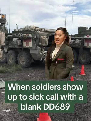 A post by @doc_bruck on TikTok caption: #CapCut Jokes we’ll still take care of you. Have your command fill it out next time tho high speed   #army #military #medic #68w #medicine #tacmed #haka #trending #stryker #usarmy #nationalguard 