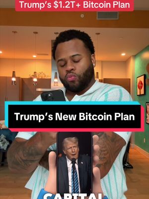 A post by @dukelovestaxes on TikTok caption: Trump’s New Bitcoin Plan #taxtok #taxnews #taxes #tax #dukelovestaxes 