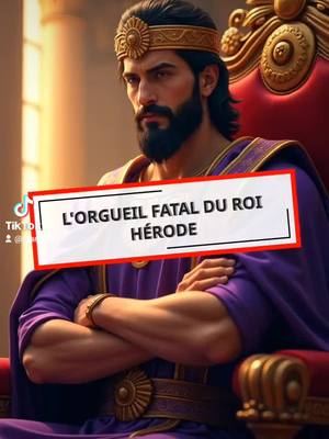 A post by @phadianaandre on TikTok caption: L'orgueil fatal du roi Herode#motivation #adoration #louangeadoration #dieu #chretiensliferetienne #chretien #chercherdieu #bibla #bible 