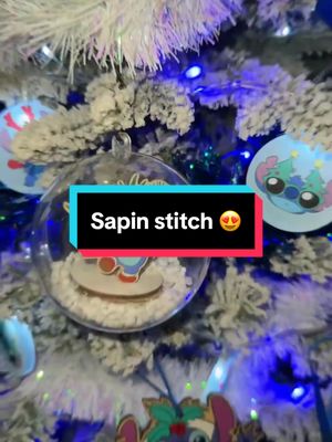 A post by @anthony_hbt98 on TikTok caption: Sapin stitch 😍 #stitch #sapin #noel #christmas #reunion🇷🇪 