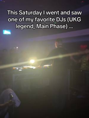 A post by @partyshirt on TikTok caption: Surreal moment for any DJ, then right after hoping on with Todd Edwards. A night we wont forget #ukg #garagemusic #mainphase #toddedwards 