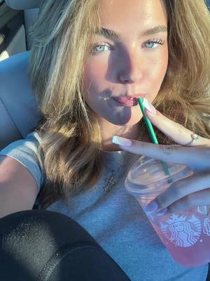 A post by @abbypancake on TikTok caption: daily starbucks 