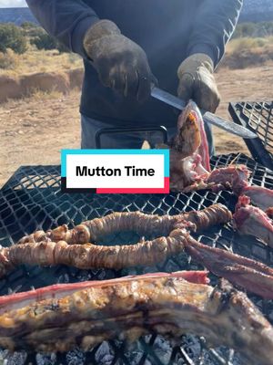 A post by @cowboy_woolboy on TikTok caption: Party don’t start until I get there, and that’s exactly what happened 😅 they waited for me until I showed up to butcher. Aye had fun day with my uncle and his family #navajo #navajonation #navajotiktok #nativetiktok #nativetiktoks #food #family #happiness #memories #familytime #sheep #culture #tradition 