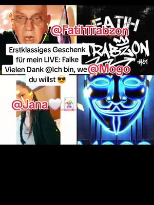 A post by @murat_grow on TikTok caption: Ich bin, wer du willst 😎, danke für dieses wunderbare Geschenk, das du mir in meinem LIVE gesendet hast! Daran werde ich immer gerne zurückdenken. @Ich bin, wer du willst 😎 #livegift #falcon #falke @Fatih Trabzon @Mogo @Jana🤍🃏 