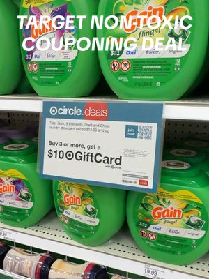 A post by @couponingwithtina on TikTok caption: Finally, a deal for all my non-toxic girlies 🌱 You can do this IN STORE or ONLINE until 11/23 — But make sure these are still included in the promotion before purchasing, as they could very likely pull them! 😉 REMINDER : You can use previously earned gift cards to lower your out of pocket and STILL receive the $10 gift card in return 💰 #targetdeals #target #couponingthisweek #nontoxic #couponingforbeginners #howtosave #couponcommunity