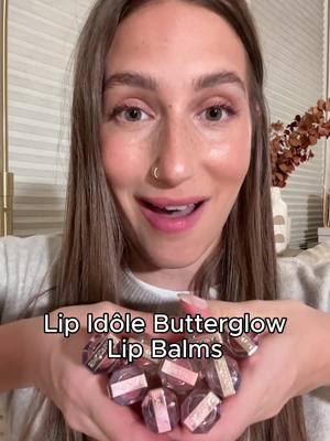 A post by @amandabatula on TikTok caption: A hydrating lip balm with color and shine?!?? Give me one in every color. Which shade is your favorite? @lancome.official #lancomepartner #LipIdole @ultabeauty