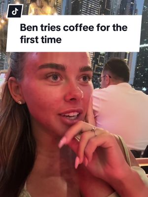 A post by @benandkellise on TikTok caption: He would literally slag me everyday for drinking coffee @Ben Williams @kellisecaddis #coffee #ben #foryoupage❤️❤️ 