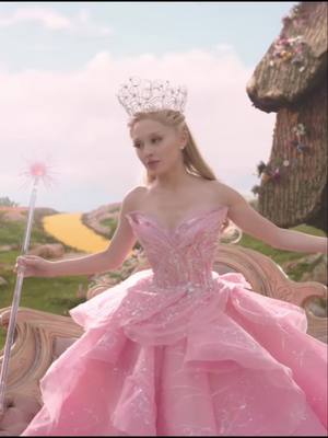 A post by @officialtrendingclipsuk on TikTok caption: Wicked - First Look at Glinda the Good #glinda #wicked #wickedmovie #movie #arianagrande #fyp #foryou #foryoupage #viral #tiktok #trending #clips 