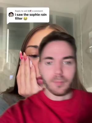 A post by @wonderhour on TikTok caption: Sophie Rain is viral because of this filter… #sophierain #filter 