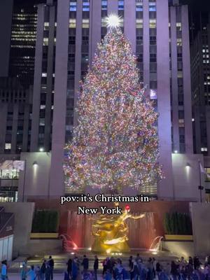 A post by @_homefortheholidays on TikTok caption: have you ever been? #christmasinnewyork #christmas2024 #christmas #happyholidays #fypシ゚viral 