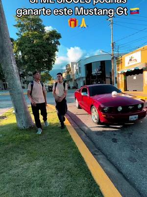 A post by @bryankoorebell on TikTok caption: SI ME SIGUES , podrias ganarte este Mustang Gt 🇻🇪🎁🚗🙏 @rifasconhector  #fyppppppppppppppppppppppp #mustanggt #motos #venezuela #regalo #premio #moto 