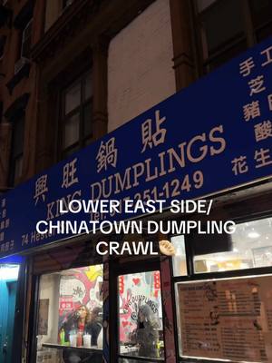 A post by @hayleeisgod on TikTok caption: Dumpling crawl on this lovely wednesday evening #fyp 