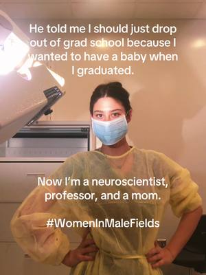 A post by @drchloewest on TikTok caption: Oh how I love being a woman 🎀#womeninstem #womeninmaledominatingfields #womanscientist #neuroscience #sciencetok #womenempowerment #psychology #neurosciencetok #MentalHealth #scientist #scientistsoftiktok 