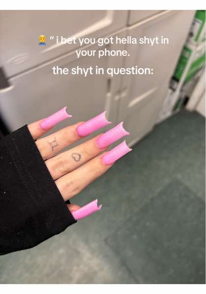 A post by @highhimjordan on TikTok caption: life as a nail tech💕 having 30000 pictures of girls hands in my camera roll💕💕💕🙏 #nailtech#bayareanailtech#fyp