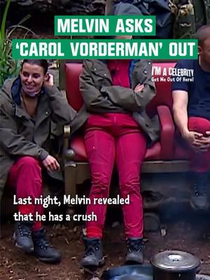 A post by @carolvorders on TikTok caption: Well hello @Melvin O̶d̶o̶o̶m̶ Vorderman, or shall I say Melvin Vorderman or Jungle Man which sounds very much like Vorder Man? 👋🏻😍😂 I'm having so much fun watching the camp mates having a joke with Melvin in the @imacelebrity jungle and @Tulisa you did a great impression 👏🏻👏🏻 So what do you think guys? 😂😂